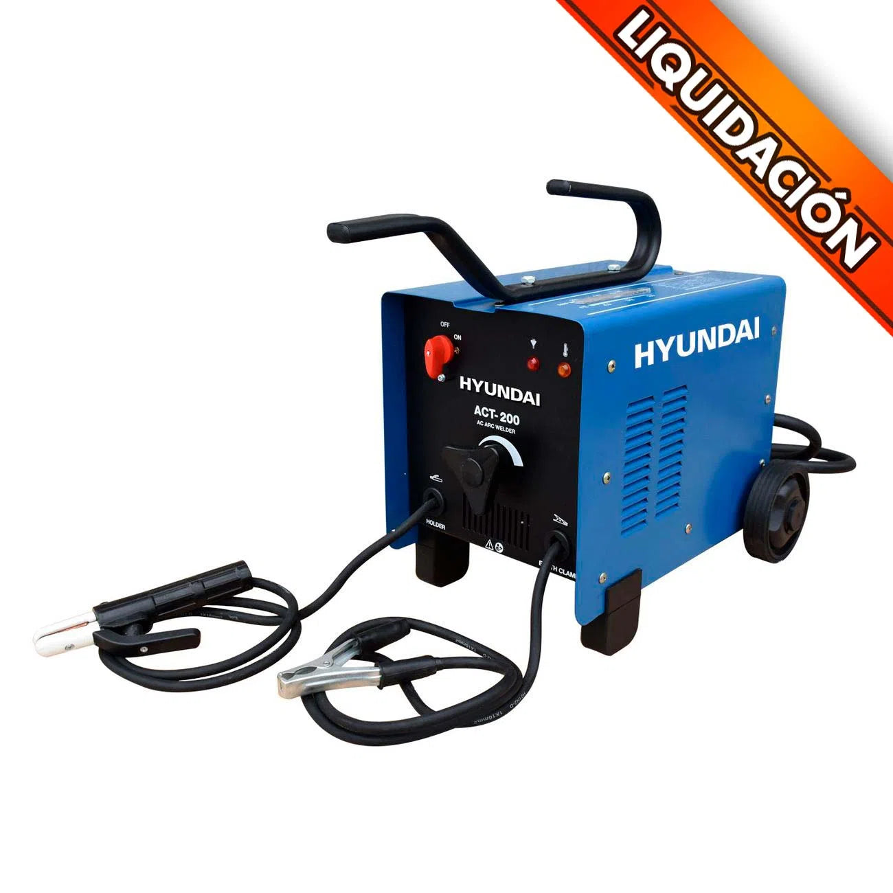 Soldadora De Arco eléctrico Corriente Alterna De 80A A 200A De 110V HYUNDAI ACT-200
