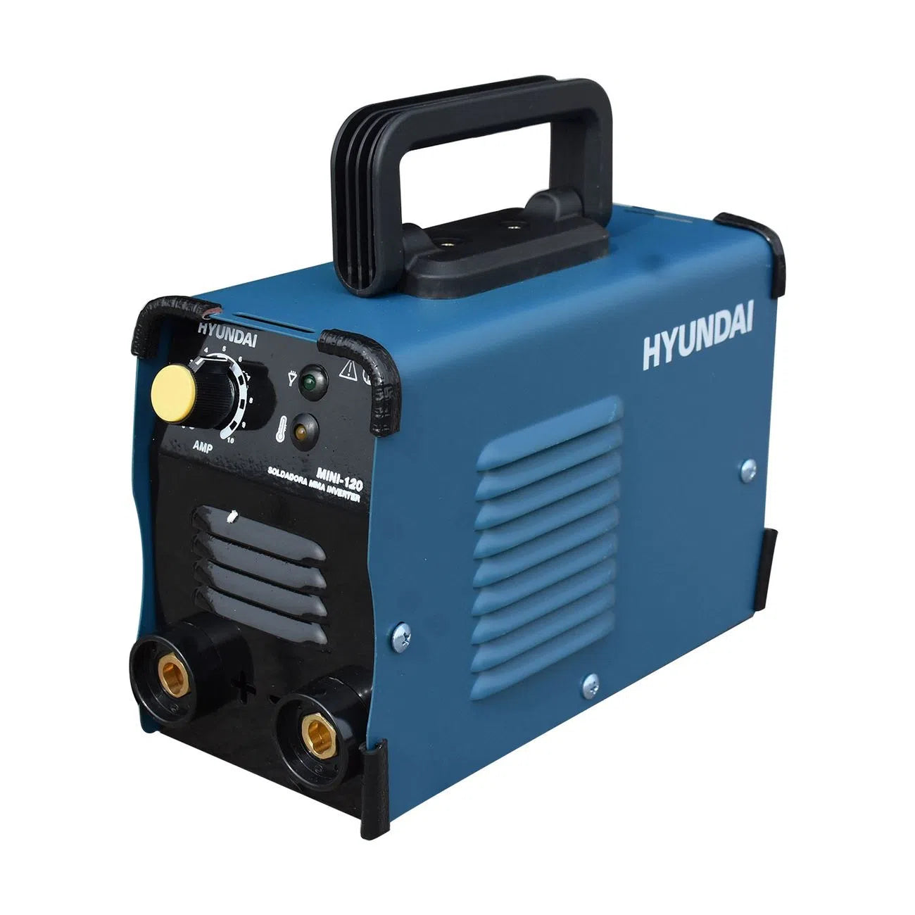 Soldadora Inverter 110V/100A 220V/120A 3.5Kva Electrodos 6011-6013-7018 HYUNDAI MINI-120
