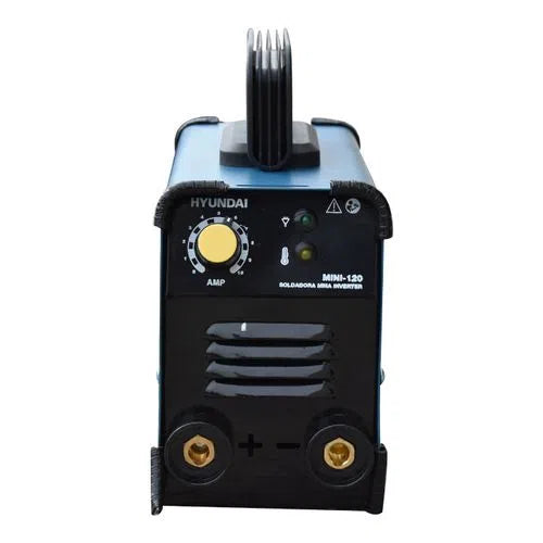 Soldadora Inverter 110V/100A 220V/120A 3.5Kva Electrodos 6011-6013-7018 HYUNDAI MINI-120