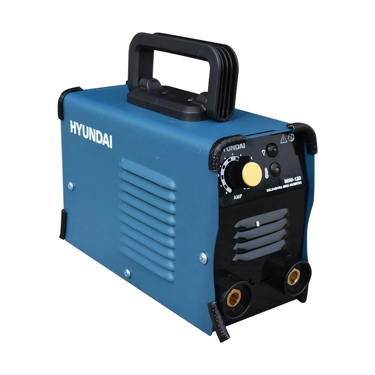 Soldadora Inverter 110V/100A 220V/120A 3.5Kva Electrodos 6011-6013-7018 HYUNDAI MINI-120