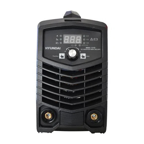 Soldadora Inverter 110V/100A 220V/120A 3.8/4.8Kva Electrodos 6011-6013-7018 HYUNDAI MMA-121D