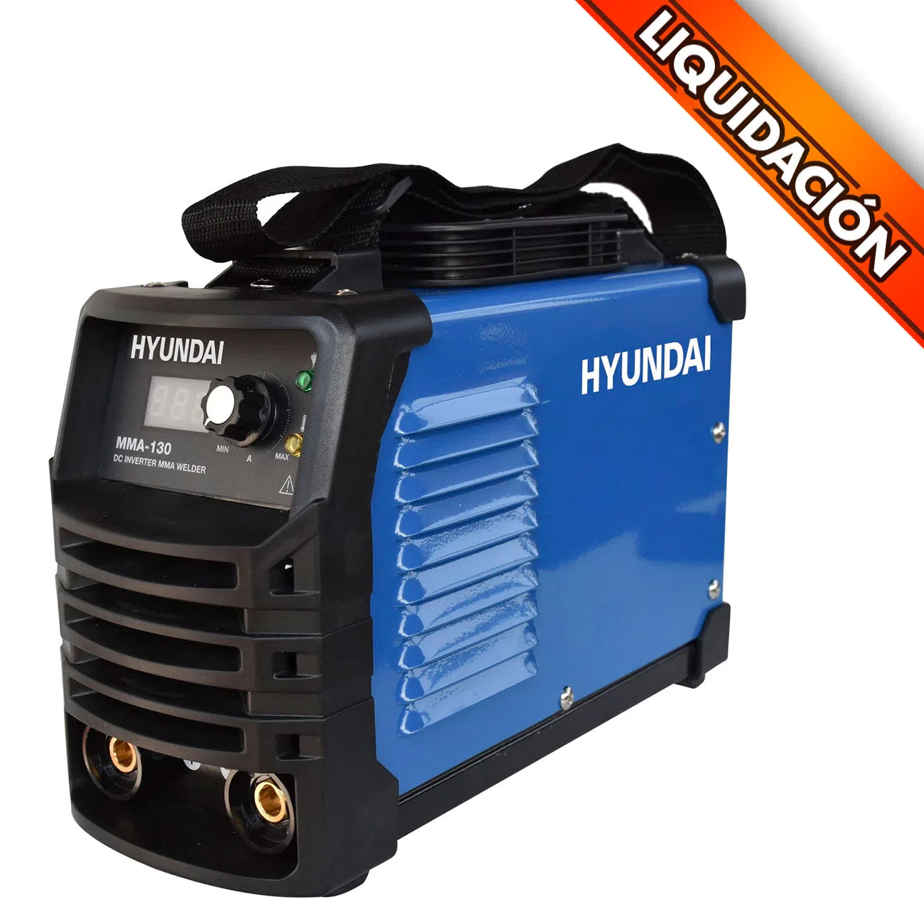 Soldadora Inverter 110V/80A 220V/120A 3.57/5.72Kva Electrodos 6011-6013-7018 HYUNDAI MMA-130