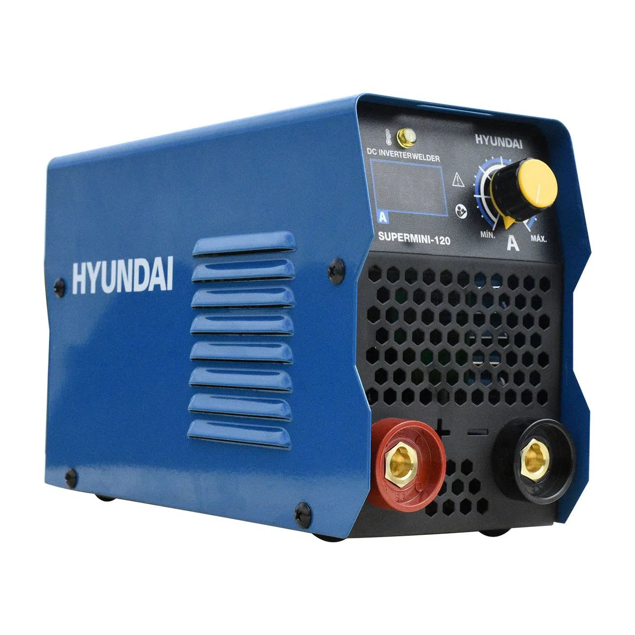 Soldadora Inverter 110V/100A 220V/120A 4.1/5.1Kva Electrodos 6011-6013-7018 HYUNDAI SUPERMINI-120