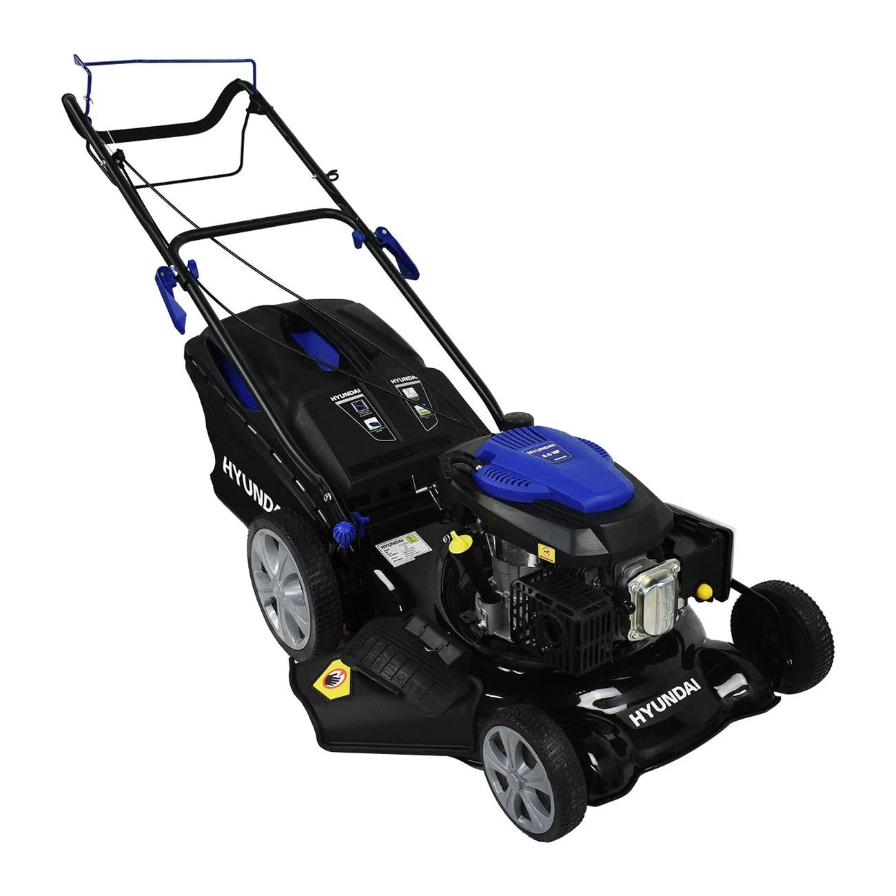 Podadora Profesional Autopropulsada Con Bolsa Recolectora Diametro De Corte 20" A Gasolina 4 Tiempos 6.5Hp 173CC Con Elevadores HYUNDAI HYLM6520T
