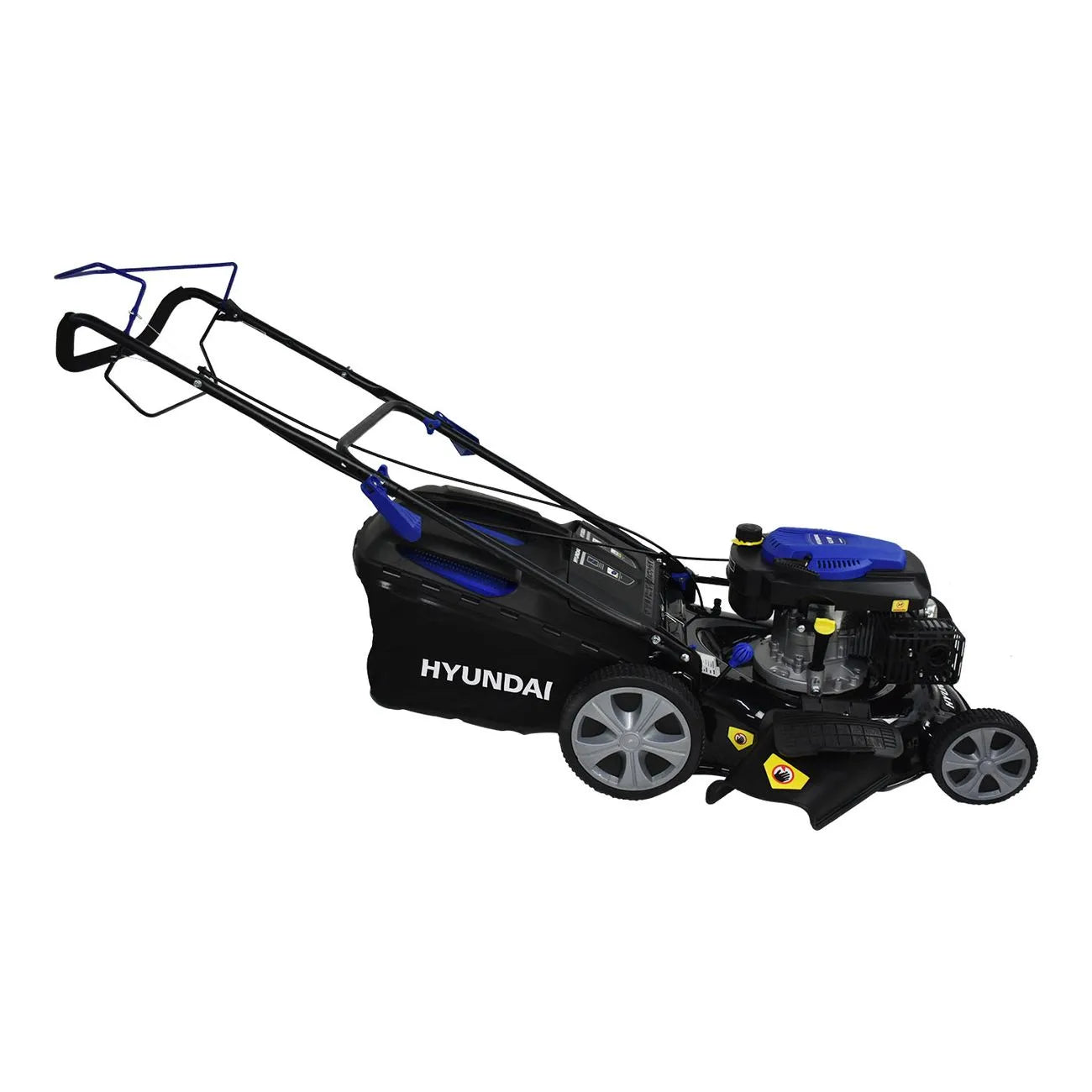 Podadora Profesional Autopropulsada Con Bolsa Recolectora Diametro De Corte 20" A Gasolina 4 Tiempos 6.5Hp 173CC Con Elevadores HYUNDAI HYLM6520T
