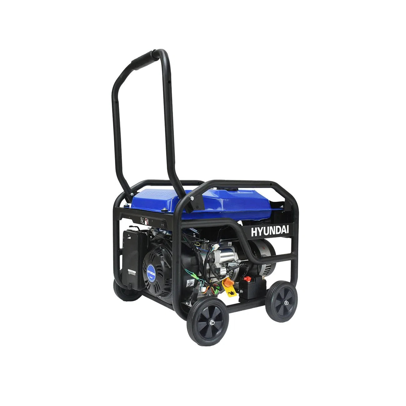 Generador Motor A Gasolina 13.1Hp Potencia Maxima 6000W Potencia Nominal 5500W 110V/220V HYUNDAI HYE6000