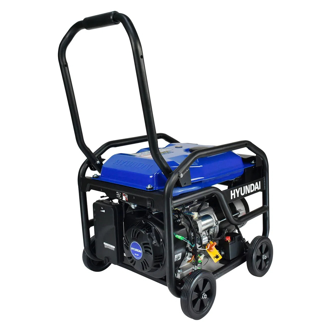 Generador Motor A Gasolina 15Hp Potencia Maxima 7200W Potencia Nominal 6500W 110V/220V HYUNDAI HYE7250