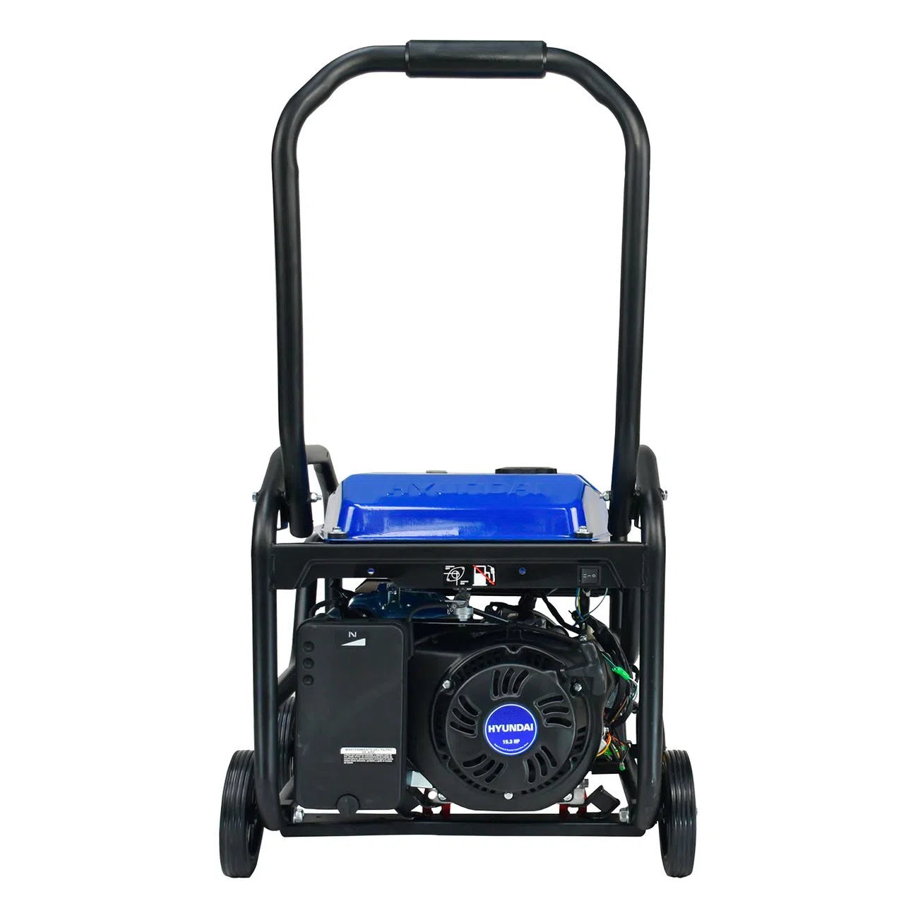Generador Motor A Gasolina 15Hp Potencia Maxima 7200W Potencia Nominal 6500W 110V/220V HYUNDAI HYE7250