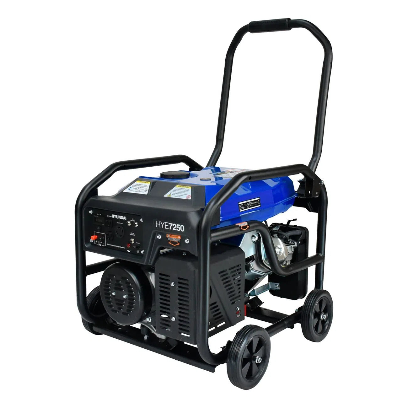 Generador Motor A Gasolina 15Hp Potencia Maxima 7200W Potencia Nominal 6500W 110V/220V HYUNDAI HYE7250