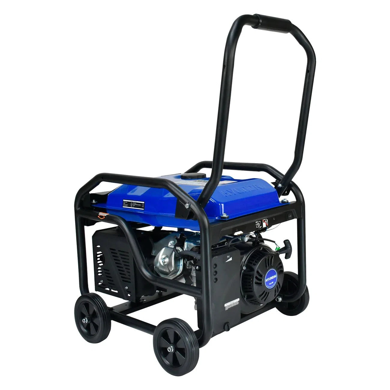 Generador Motor A Gasolina 15Hp Potencia Maxima 7200W Potencia Nominal 6500W 110V/220V HYUNDAI HYE7250