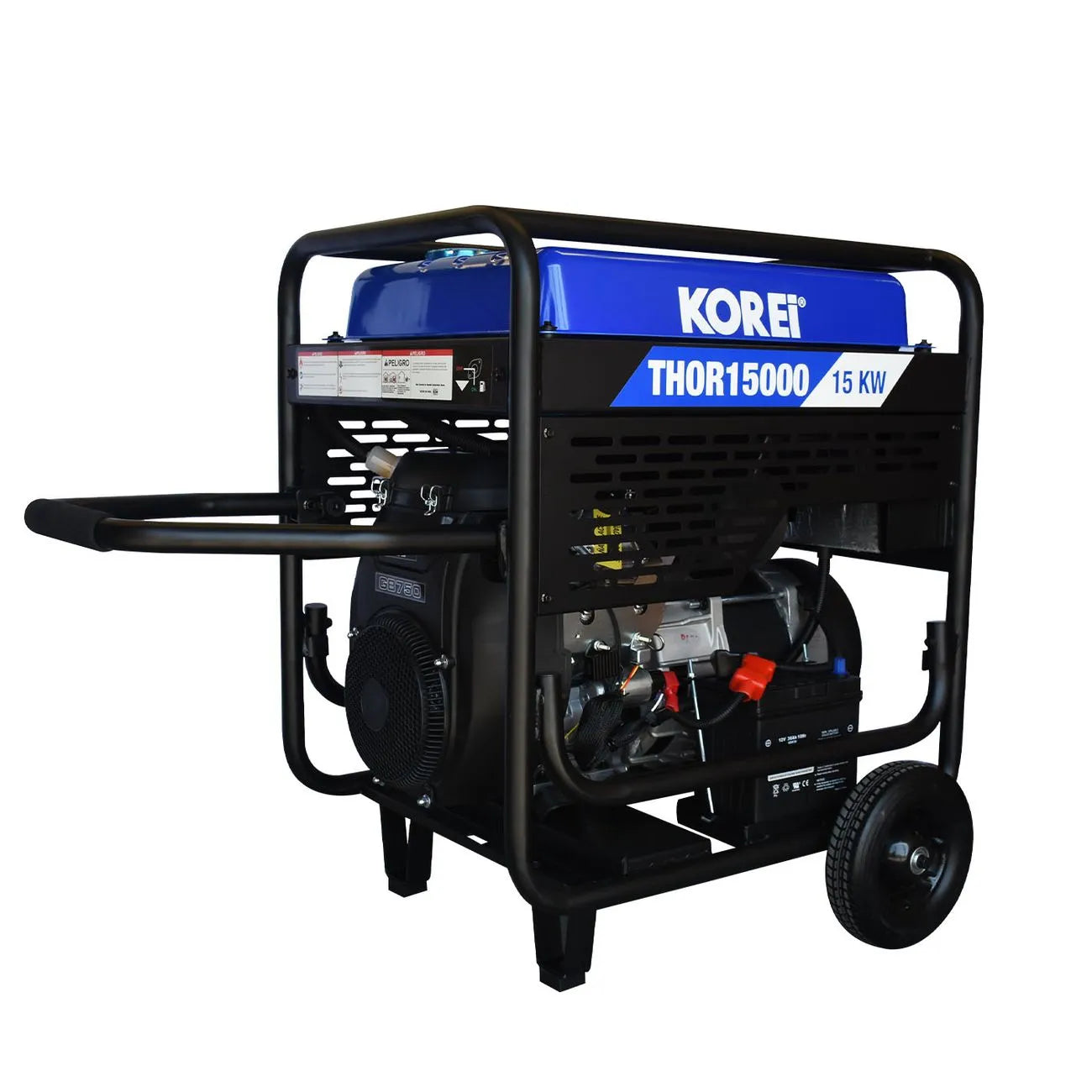 Generador Motor A Gasolina 26Hp Potencia Maxima 15000W Potencia Nominal 13000W Monof‡sico 110V/220V HYUNDAI THOR15000
