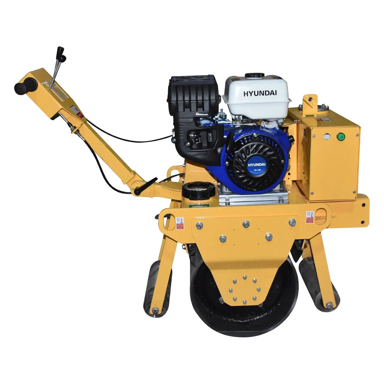 Rodillo Vibrador De Un Cilindro Motor A Gasolina De 13Hp Fuerza De Compactacion 1500Kg Transmision Hidraulica HYUNDAI HYRV600