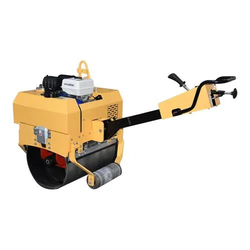 Rodillo Vibrador De Un Cilindro Motor A Gasolina De 13Hp Fuerza De Compactacion 2000Kg Transmision Hidraulica HYUNDAI HYRV750