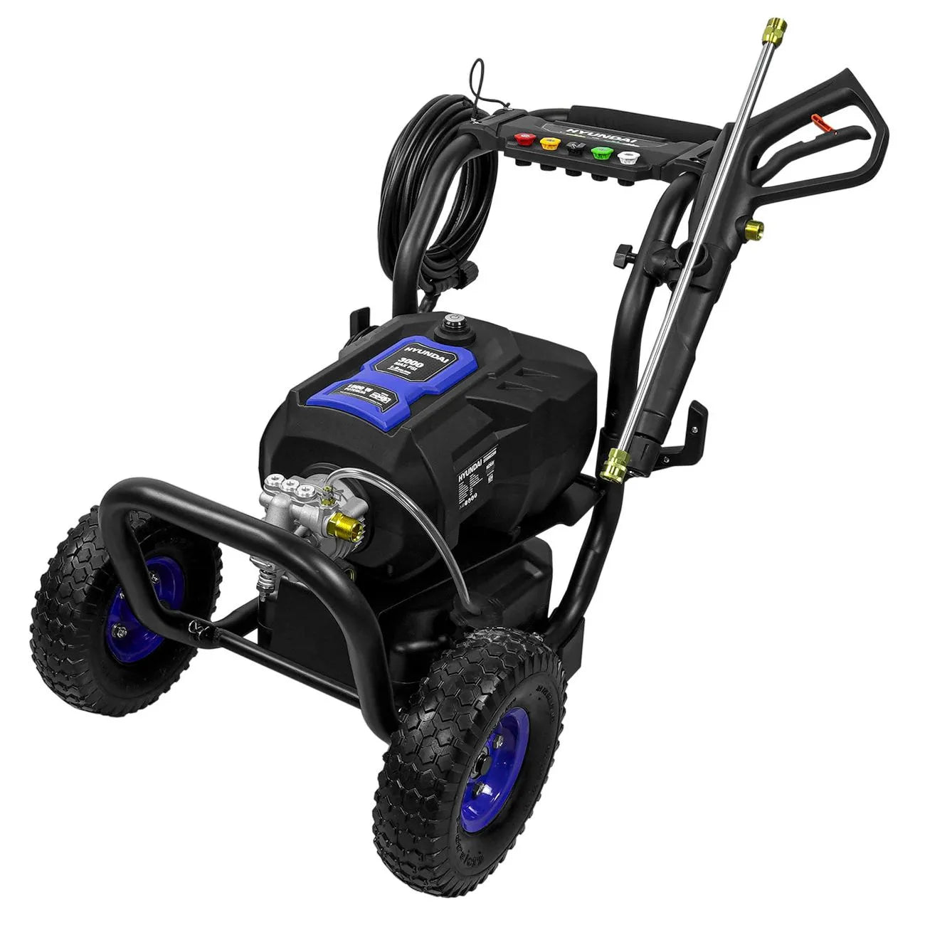 Hidrolavadora Eléctrica Profesional De 2.5 HP 1.8Kw 3000 Psi Voltaje 110V/60Hz HYUNDAI STORM3200