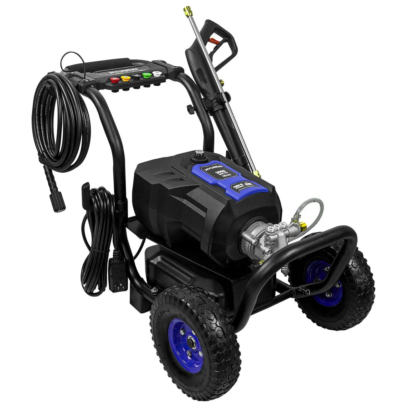Hidrolavadora Eléctrica Profesional De 2.5 HP 1.8Kw 3000 Psi Voltaje 110V/60Hz HYUNDAI STORM3200