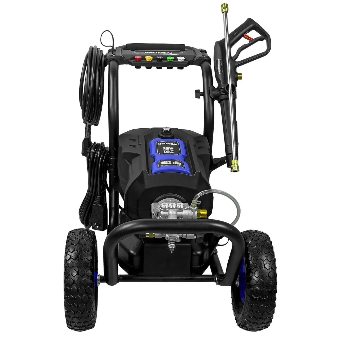 Hidrolavadora Eléctrica Profesional De 2.5 HP 1.8Kw 3000 Psi Voltaje 110V/60Hz HYUNDAI STORM3200