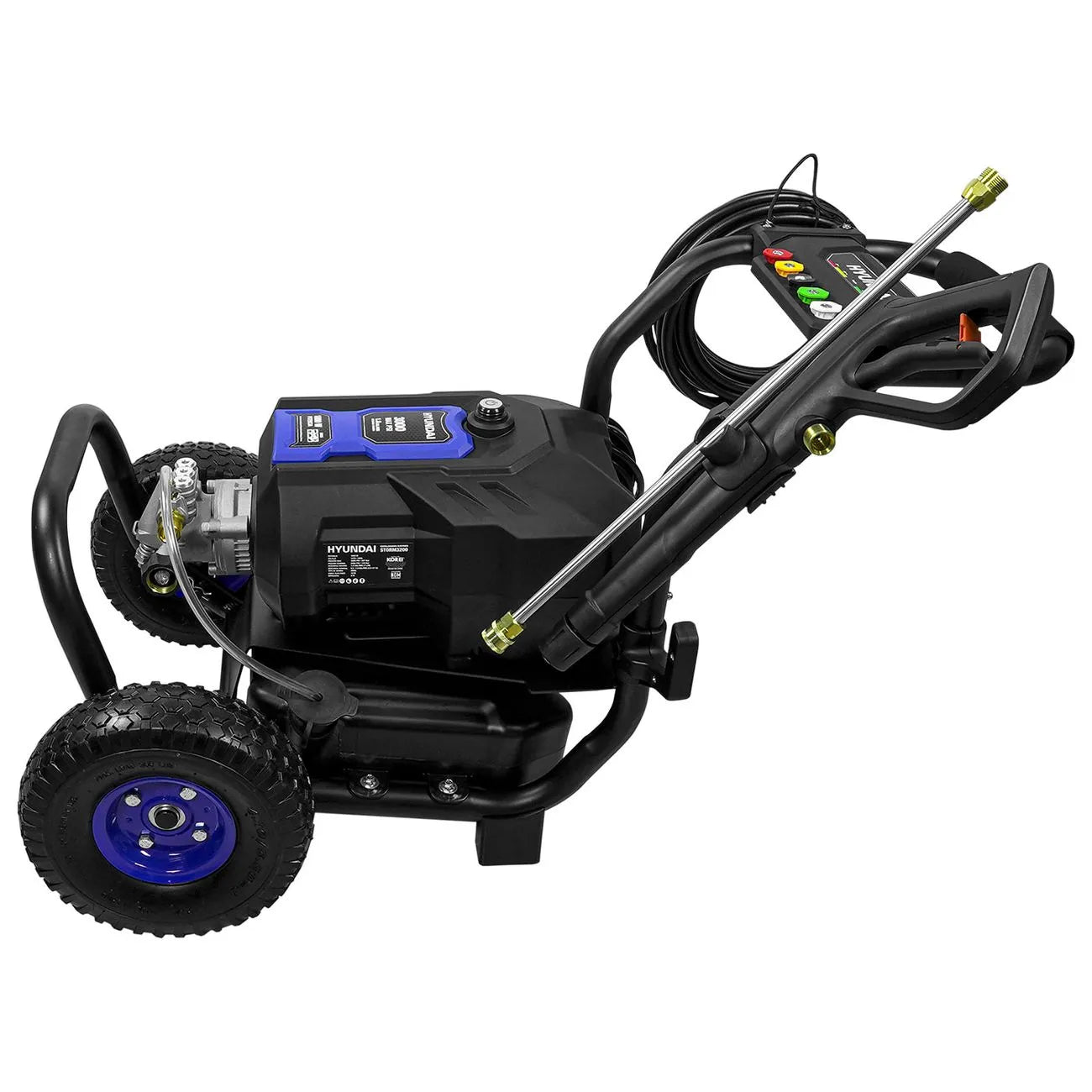 Hidrolavadora Eléctrica Profesional De 2.5 HP 1.8Kw 3000 Psi Voltaje 110V/60Hz HYUNDAI STORM3200