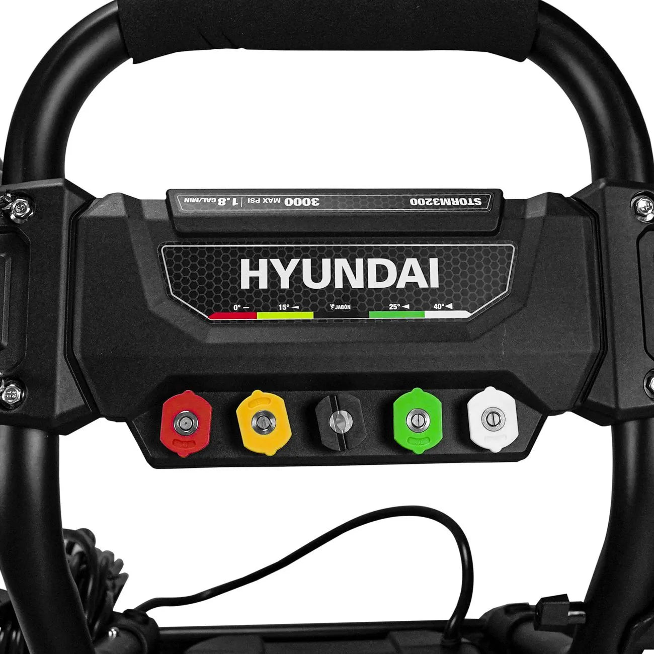 Hidrolavadora Eléctrica Profesional De 2.5 HP 1.8Kw 3000 Psi Voltaje 110V/60Hz HYUNDAI STORM3200