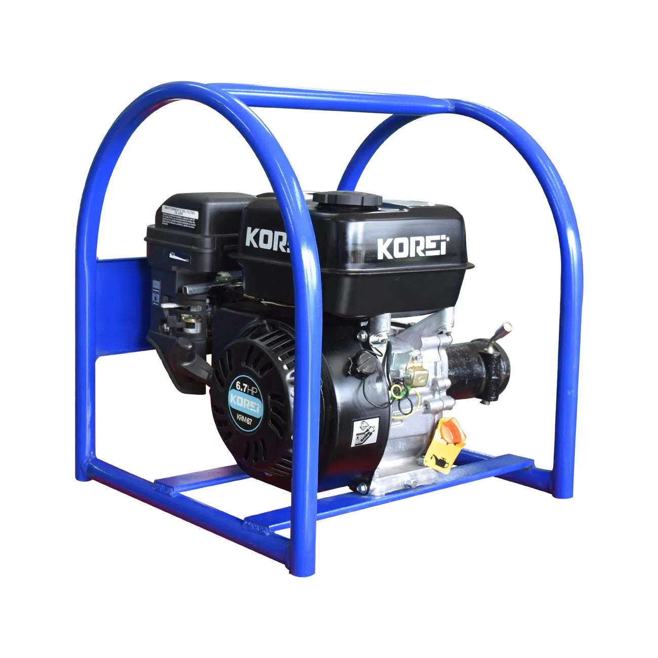 Vibrador De Concreto Motor A Gasolina Korei De 6.7Hp Chicote De 6M HYUNDAI HYVCK67