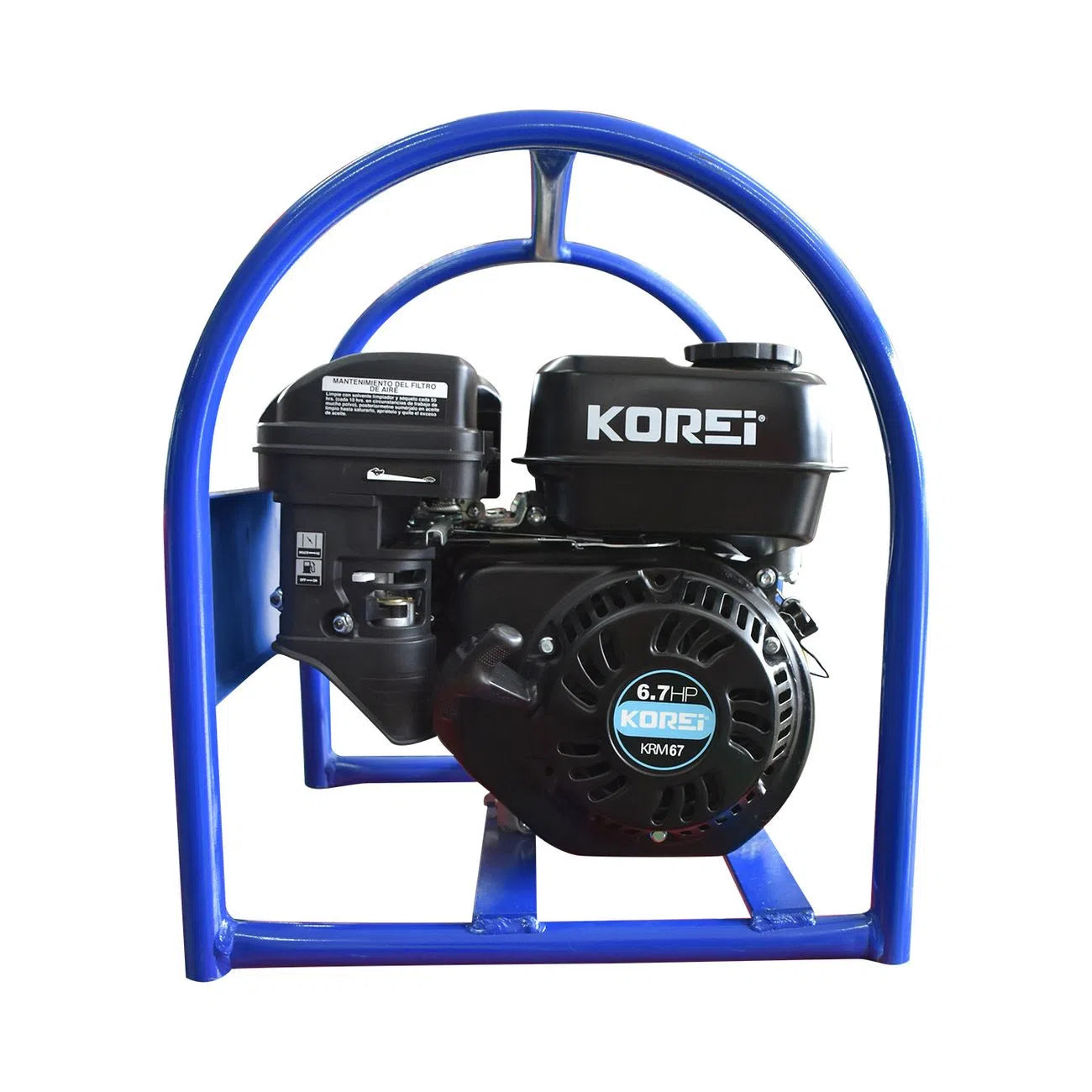Vibrador De Concreto Motor A Gasolina Korei De 6.7Hp Chicote De 6M HYUNDAI HYVCK67