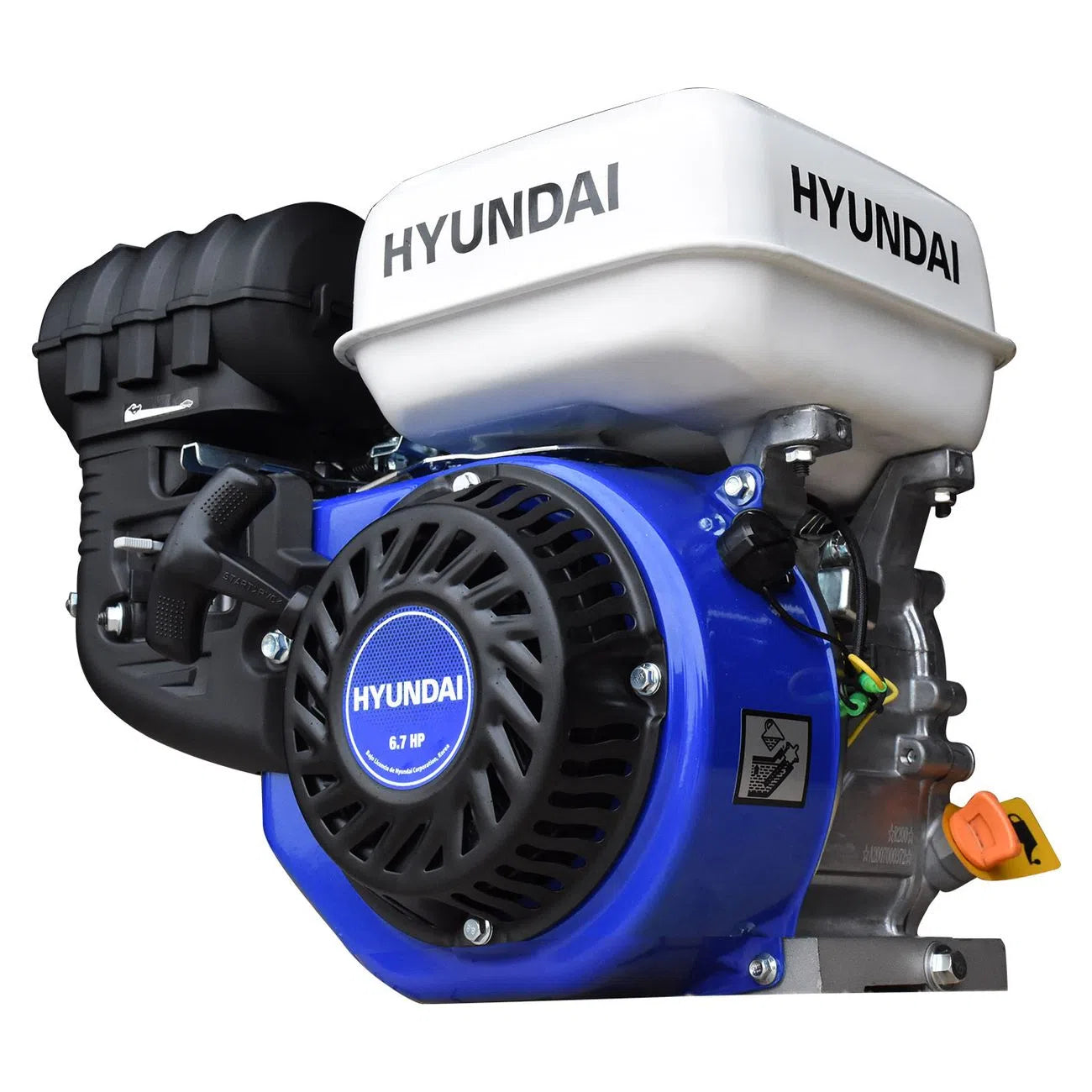 Motor A Gasolina Con Arranque Manual De 6.7Hp Cigue–al 3/4" Torque 11N-m HYUNDAI HYGE670
