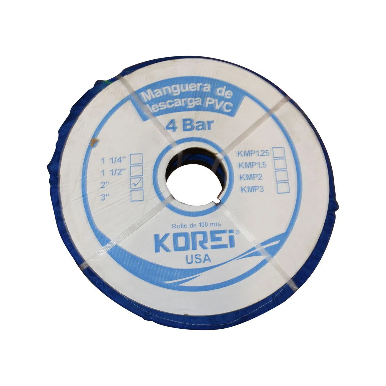 Manguera Plana De Descarga De 2 Pulgadas De 100M KOREI KMP2