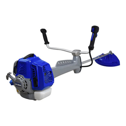 Desbrozadora Desmalezadora Profesional Motor De Gasolina 65 CC 3.5 Hp De 2 Tiempos Transmision Recta Sistema Antivibracion HYUNDAI HYH6528PRO