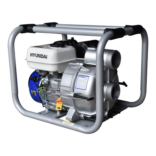 Motobomba Agua Lodosa A Gasolina 6.7Hp 4 Tiempos Diametro De Succion Y Descarga 3" HYUNDAI HCP653