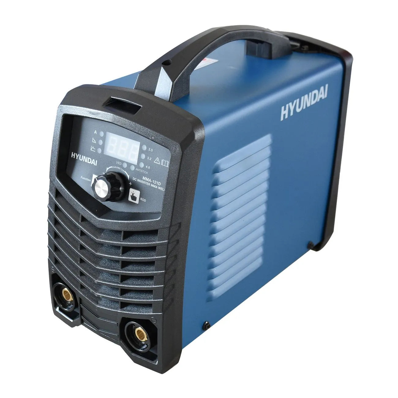 Soldadora Inverter 110V/100A 220V/120A 3.8/4.8Kva Electrodos 6011-6013-7018 HYUNDAI MMA-121D